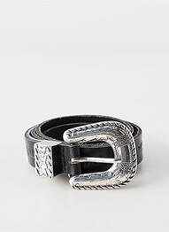 Ceinture noir PIECES femme