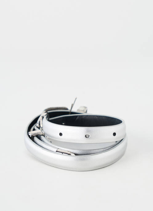 Ceinture argent MANGO femme