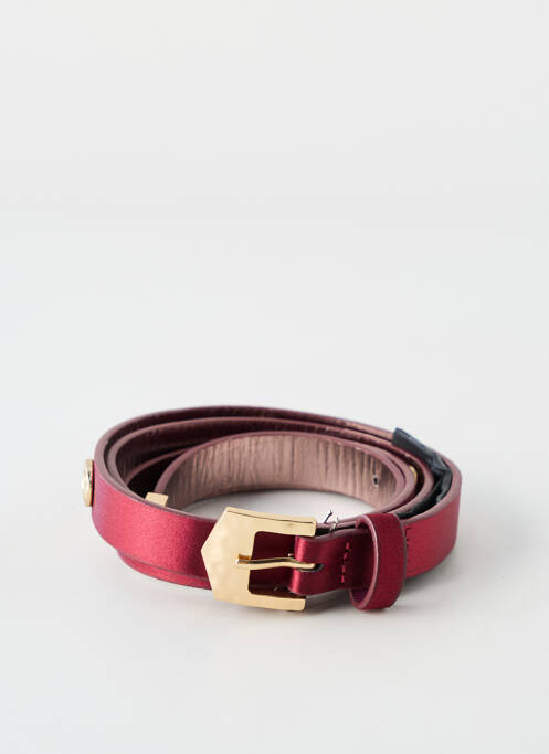 Ceinture rouge MANGO femme