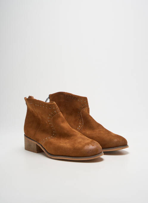 Bottines/Boots marron ONLY femme