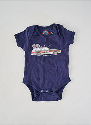 Body lingerie bleu CYCLO CLUB MARCEL  enfant