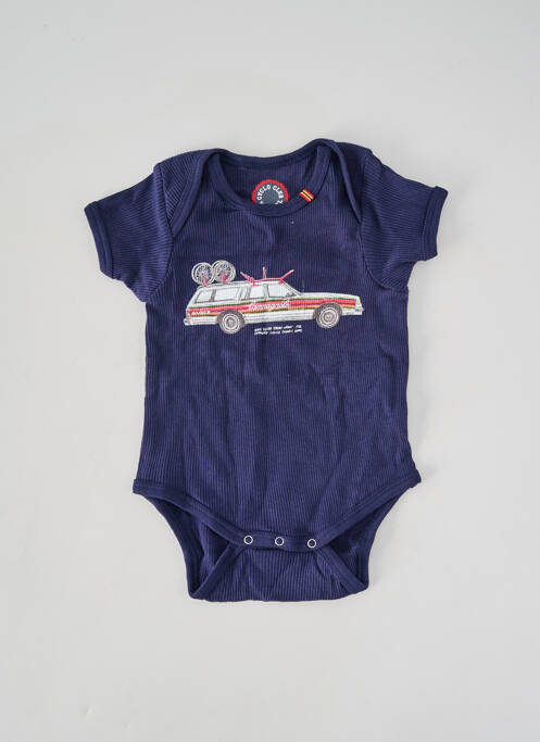 Body lingerie bleu CYCLO CLUB MARCEL  enfant