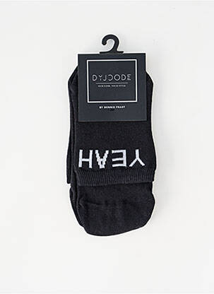 Chaussettes noir DYJCODE BY DENNIS PRAET  femme