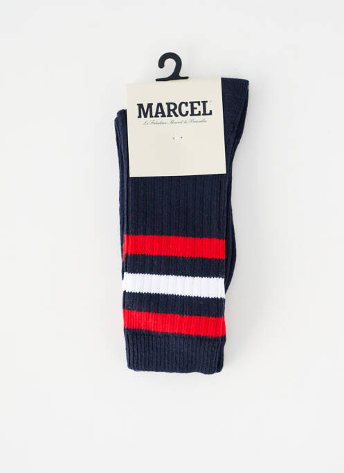 Chaussettes bleu LE FABULEUX MARCEL DE BRUXELLES femme