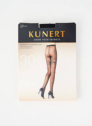 Collants noir KUNERT femme