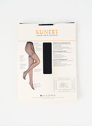 Collants noir KUNERT femme