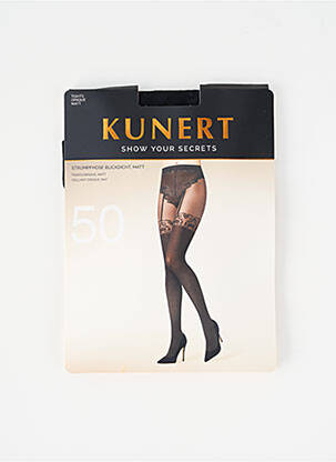Collants noir KUNERT femme