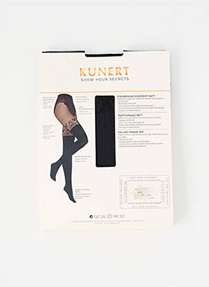 Collants noir KUNERT femme
