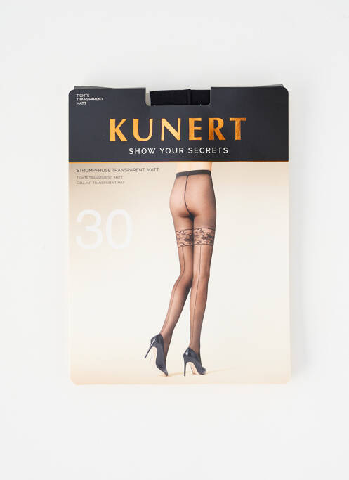 Collants noir KUNERT femme