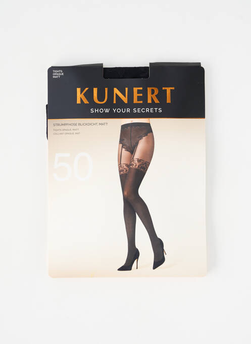 Collants noir KUNERT femme