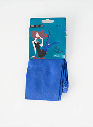 Collants bleu ZEB STYLE LAB  femme
