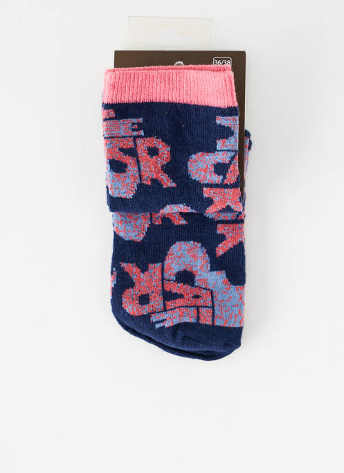 Chaussettes bleu PIECES femme