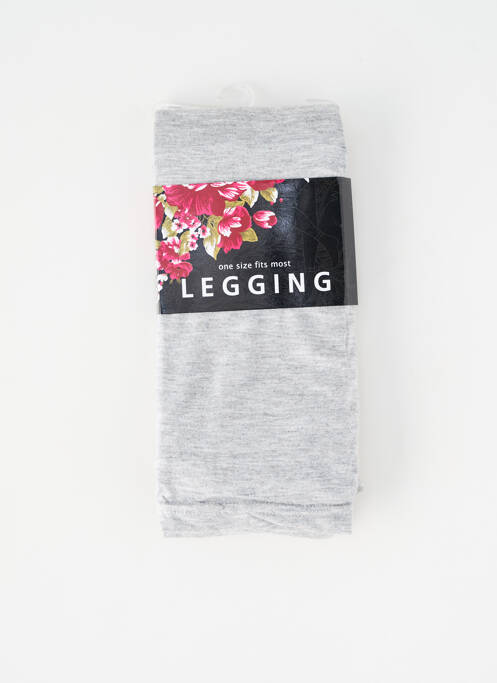 Legging gris GET INFECTED femme