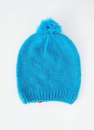 Bonnet bleu EDC femme