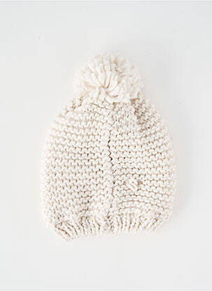 Bonnet blanc BROADWAY femme