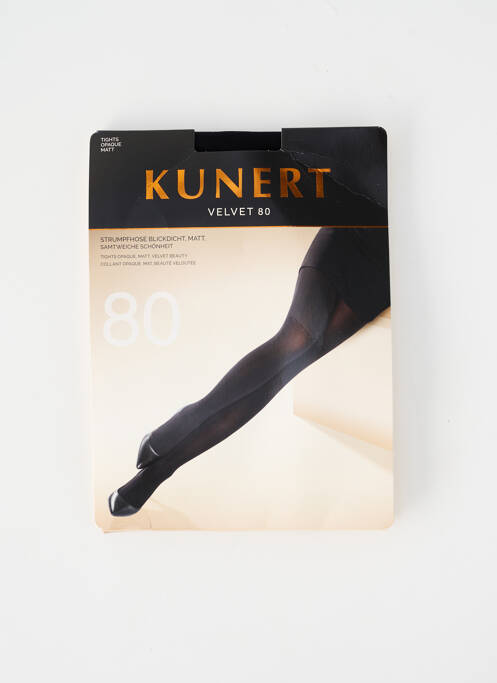 Collants noir KUNERT femme