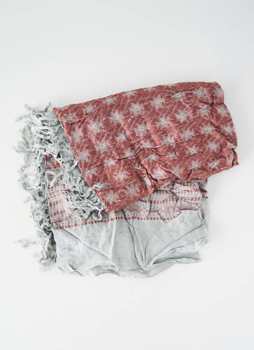 Foulard gris PIECES femme