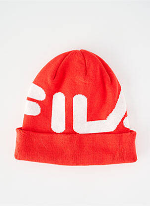 Bonnet rouge FILA femme