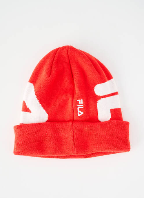 Bonnet rouge FILA femme