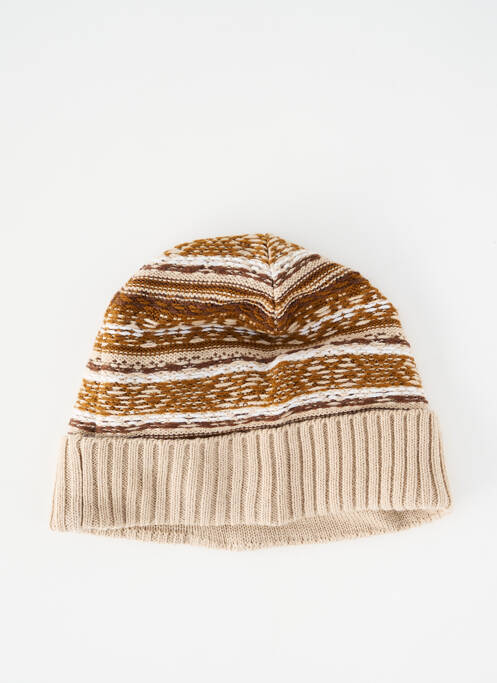 Bonnet beige LE FABULEUX MARCEL DE BRUXELLES homme