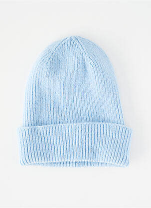Bonnet bleu ONLY femme