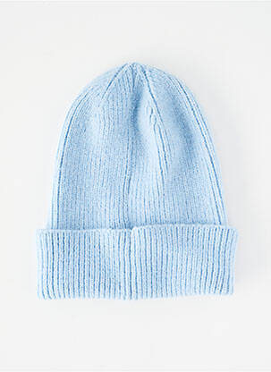 Bonnet bleu ONLY femme
