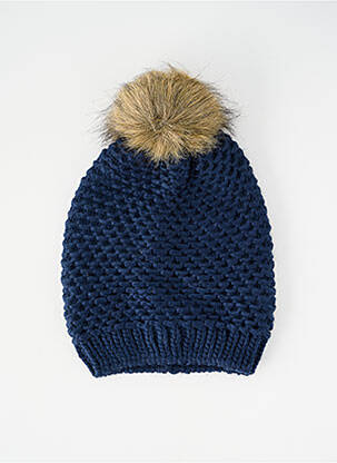 Bonnet bleu PIECES femme