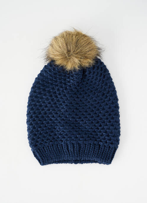 Bonnet bleu PIECES femme