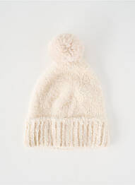 Bonnet beige MORGAN femme