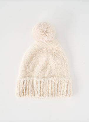 Bonnet beige MORGAN femme