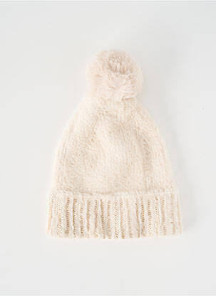 Bonnet beige MORGAN femme