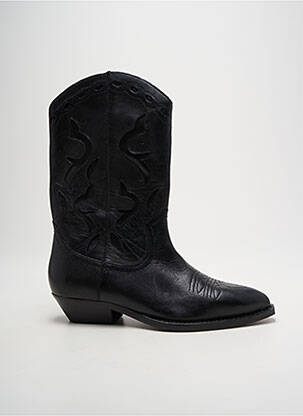 Bottes noir MANGO femme