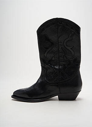 Bottes noir MANGO femme
