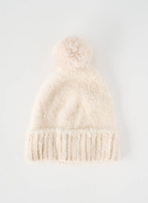 Bonnet beige MORGAN femme