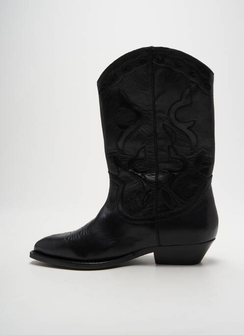 Bottes noir MANGO femme