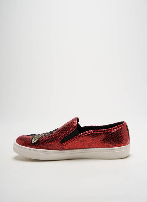 Mocassins rouge LA STRADA femme