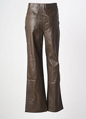 Pantalon droit marron ONLY femme