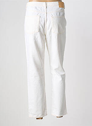 Jeans coupe droite beige ONLY femme