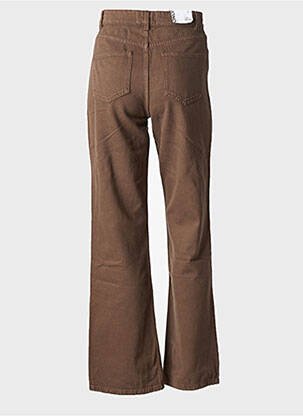 Pantalon flare marron ONLY femme