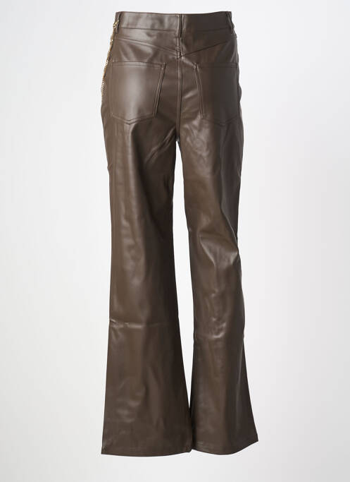 Pantalon droit marron ONLY femme