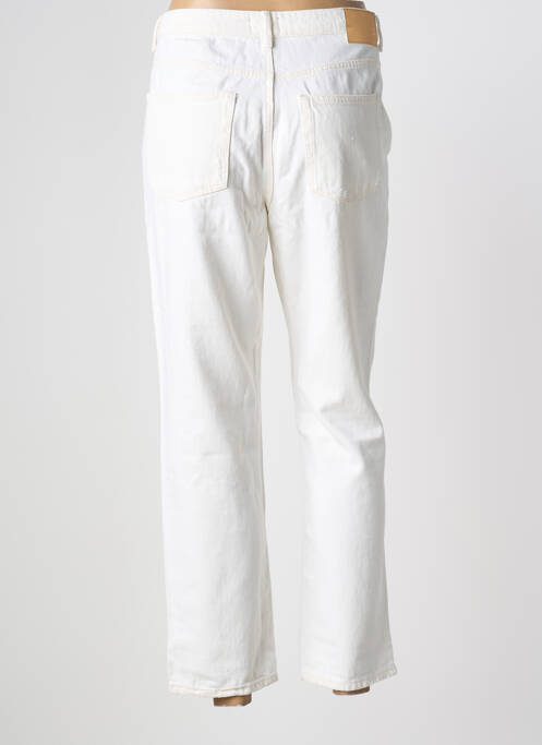 Jeans coupe droite beige ONLY femme