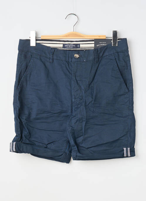 Short bleu BRUCE & BUTLER  homme