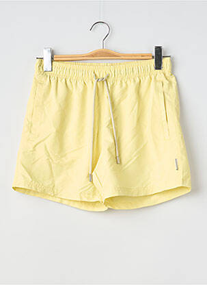 Short de bain jaune BRUCE & BUTLER  homme