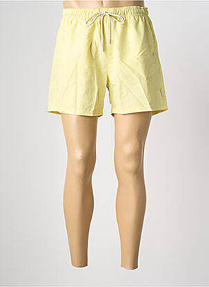 Short jaune BRUCE & BUTLER  homme