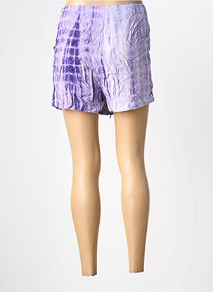 Jupe short violet CEMI femme