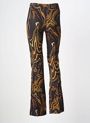 Pantalon flare noir MANGO femme