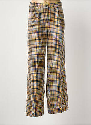 Pantalon flare marron ONLY femme