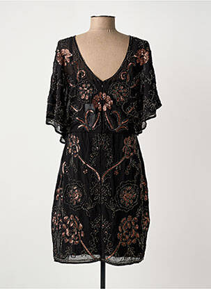 Robe mi-longue noir MOLLY BRACKEN femme