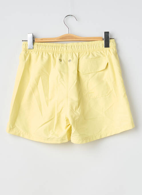 Short de bain jaune BRUCE & BUTLER  homme