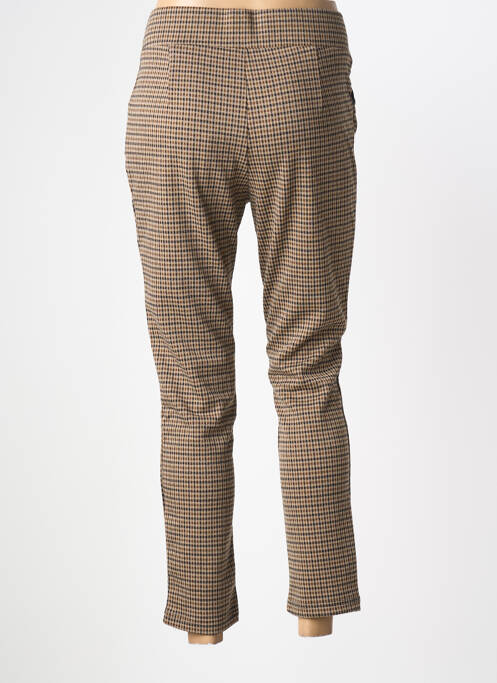 Pantalon chino marron HAILYS femme